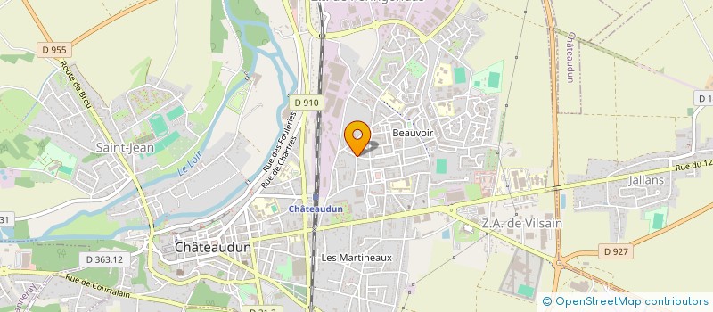localisation de l'entreprise MADAME ZOHRA EL MANSSOURI à CHATEAUDUN
