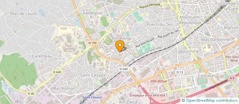 localisation de l'entreprise MADAME ZOHRA FATHI  NIMES