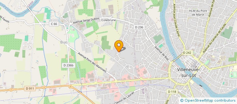 localisation de l'entreprise MADAME ZOHRA GEZZAR  BIAS