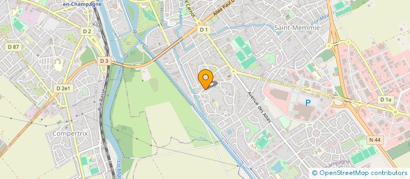 localisation de l'entreprise MADAME ZOHRA HAMLA à CHALONS-EN-CHAMPAGNE