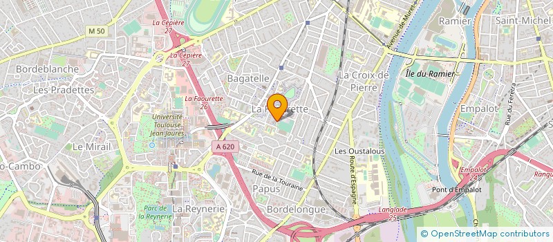 localisation de l'entreprise MADAME ZOHRA KADA à TOULOUSE