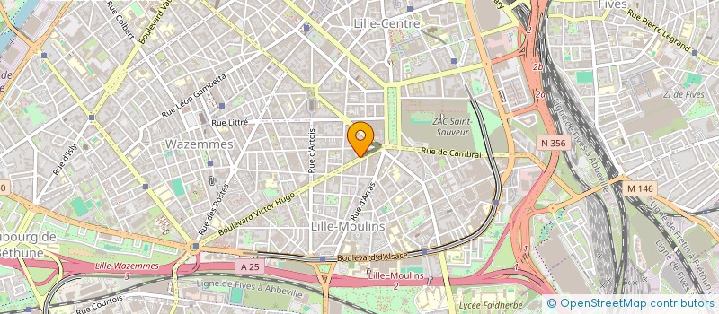 localisation de l'entreprise MADAME ZOHRA LADROUZ à LILLE