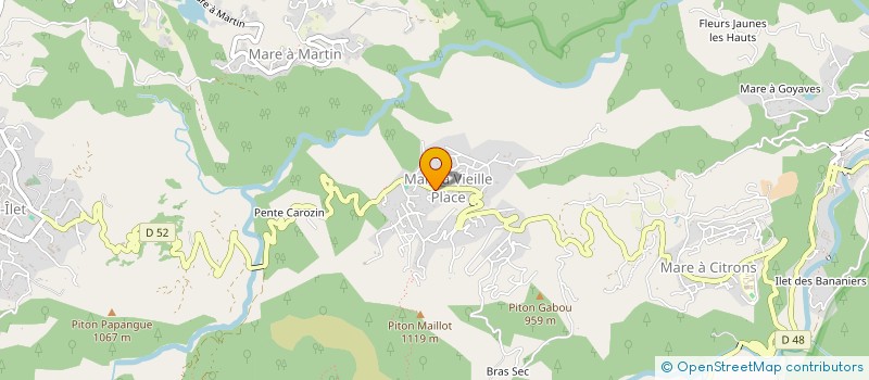 localisation de l'entreprise MADAME ZOHRA LAHRAHCE  BRAS-PANON