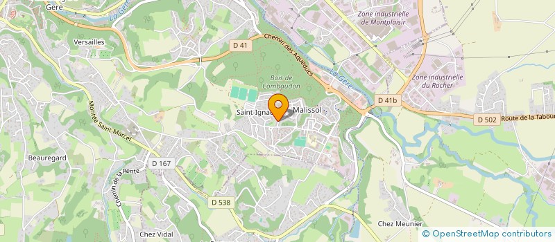 localisation de l'entreprise MADAME ZOHRA LAIDAT à VIENNE