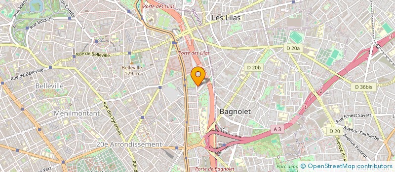 localisation de l'entreprise MADAME ZOHRA M'ZATI  PARIS