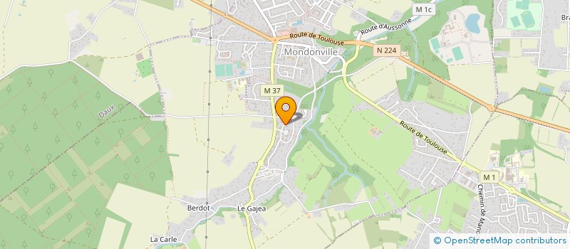 localisation de l'entreprise MADAME ZOHRA MAYOU  MONDONVILLE