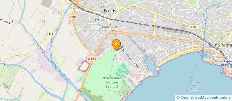 localisation de l'entreprise MADAME ZOHRA MESSAD KOUCHICH à FREJUS