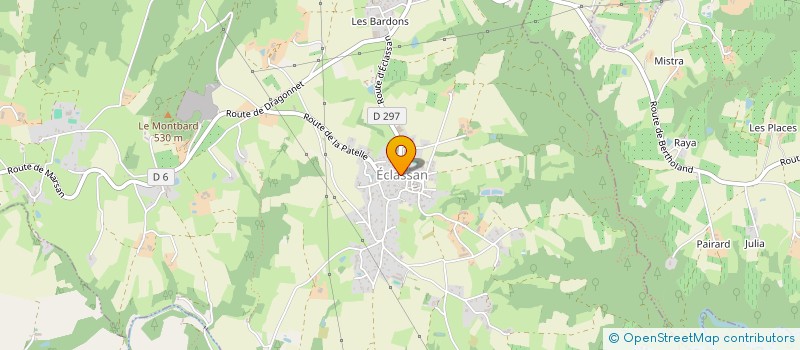 localisation de l'entreprise MADAME ZOHRA OUALI  ECLASSAN