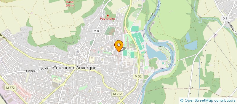 localisation de l'entreprise MADAME ZOHRA RAKI  CLERMONT-FERRAND