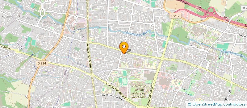 localisation de l'entreprise MADAME ZOHRA SAFI à PAU
