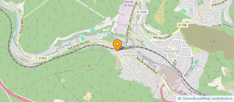 localisation de l'entreprise MADAME ZOHRA SOUDANI  KNUTANGE