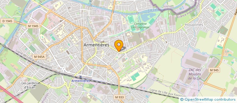 localisation de l'entreprise MADAME ZOHRA SOUIAH  ARMENTIERES