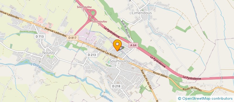 localisation de l'entreprise MADAME ZOHRA TAHIR  SOUMOULOU