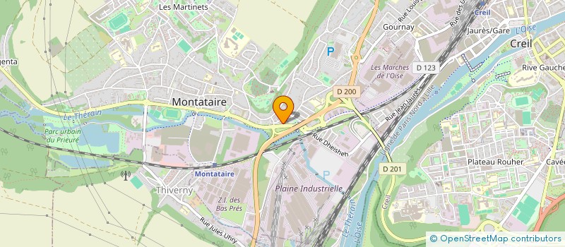 localisation de l'entreprise MADAME ZOHRA YETTOU  MONTATAIRE