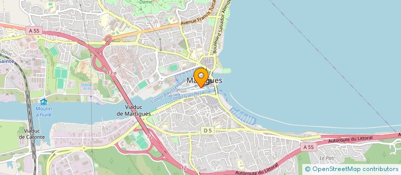 localisation de l'entreprise MADAME ZOHRA ZEMBOUT à MARTIGUES