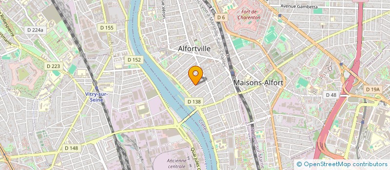 localisation de l'entreprise MADAME ZOHRA ZOHRA AHMED-MESSAOUD  ALFORTVILLE