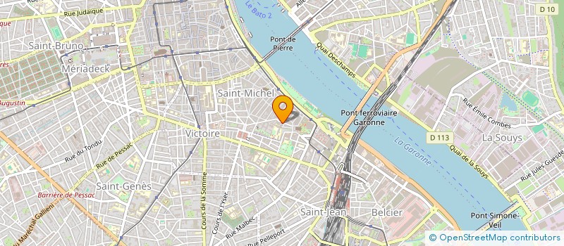 localisation de l'entreprise MADAME ZOIA CLEMENT  BORDEAUX