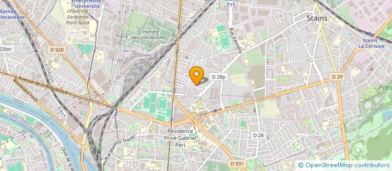 localisation de l'entreprise MADAME ZOILA JEREZ MASAQUIZA à PIERREFITTE-SUR-SEINE