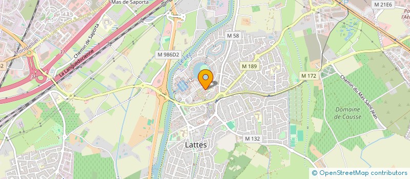 localisation de l'entreprise MADAME ZOLANA SALIVA à LATTES