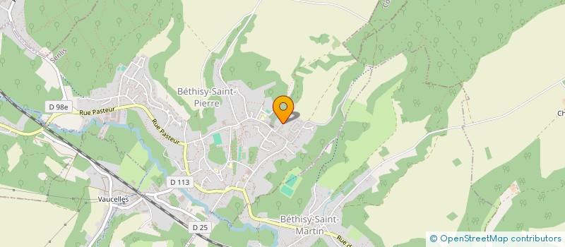 localisation de l'entreprise MADAME ZOLIKHA SACHA  BETHISY-SAINT-PIERRE