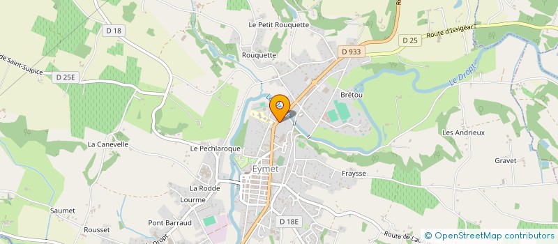 localisation de l'entreprise MADAME ZORA BENAOUF  EYMET