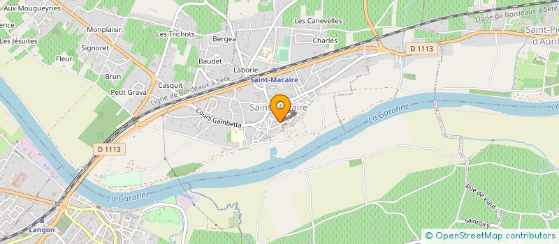 localisation de l'entreprise MADAME ZORA BROZOVA à SAINT-MACAIRE