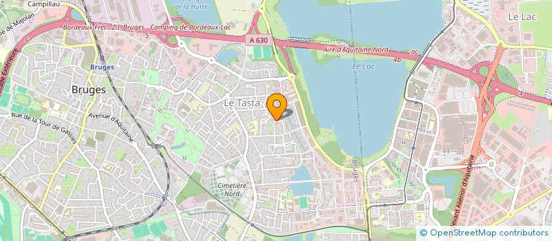 localisation de l'entreprise MADAME ZORA FEKIH  BRUGES