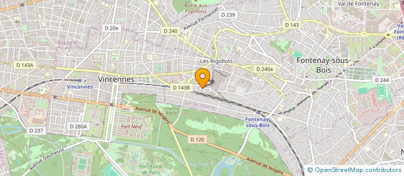 localisation de l'entreprise MADAME ZORA NACERI à VINCENNES