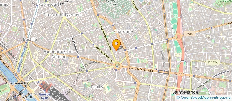 localisation de l'entreprise MADAME ZORA RUZOVA à PARIS