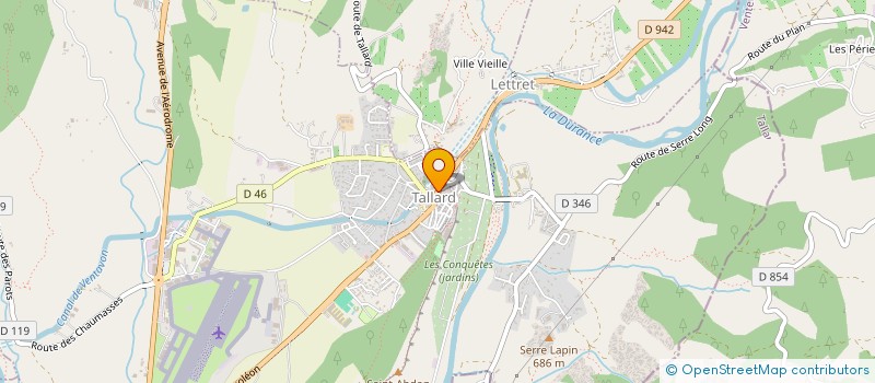 localisation de l'entreprise MADAME ZORA VALIC  TALLARD