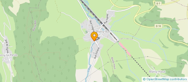 localisation de l'entreprise MADAME ZORICA MAKSIMOVIC à BLAISY-BAS