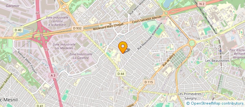 localisation de l'entreprise MADAME ZORICA ZLATONOV à AULNAY-SOUS-BOIS
