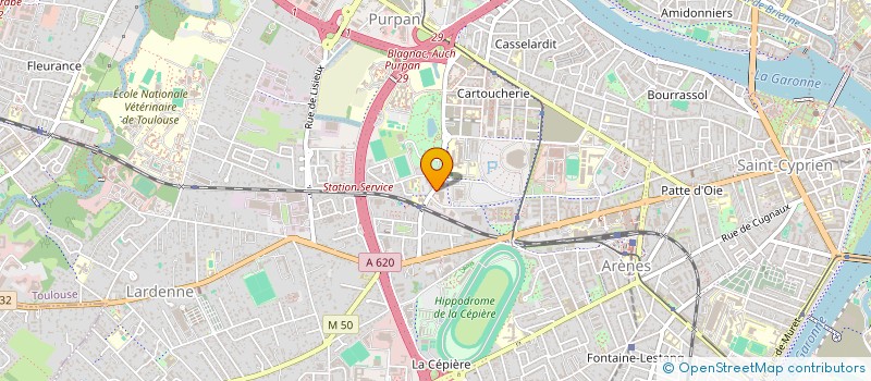 localisation de l'entreprise MADAME ZOUA DOGUIE à TOULOUSE