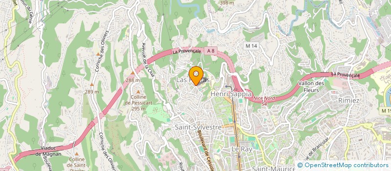 localisation de l'entreprise MADAME ZOUBEIDA ABDURZAKOVA à NICE
