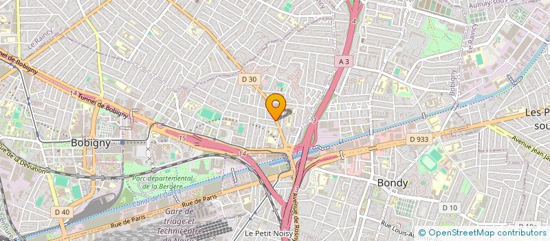 localisation de l'entreprise MADAME ZOUBEYDA DADDI  BOBIGNY