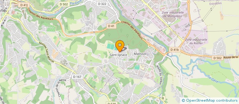 localisation de l'entreprise MADAME ZOUBIDA AHDOUN à VIENNE