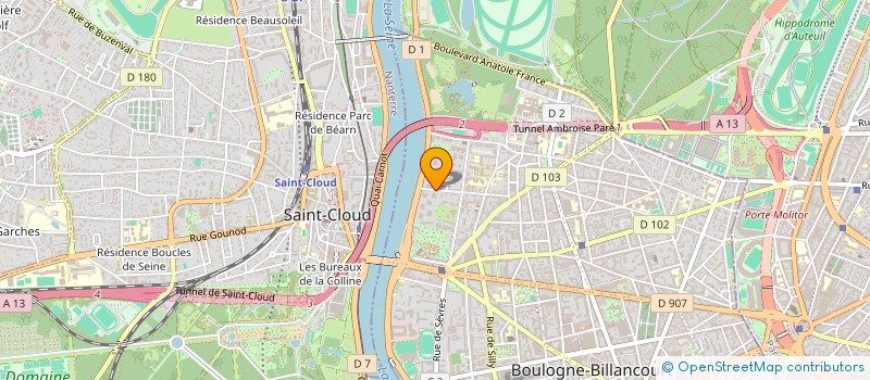 localisation de l'entreprise MADAME ZOUBIDA BOULAJHAF à BOULOGNE-BILLANCOURT
