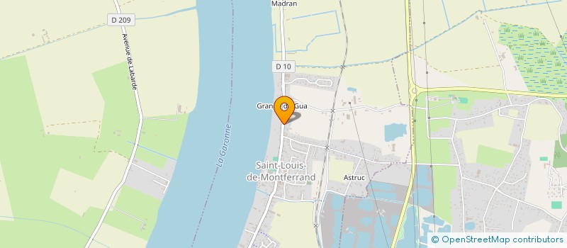 localisation de l'entreprise MADAME ZOUBIDA HARKOUK  SAINT-LOUIS-DE-MONTFERRAND