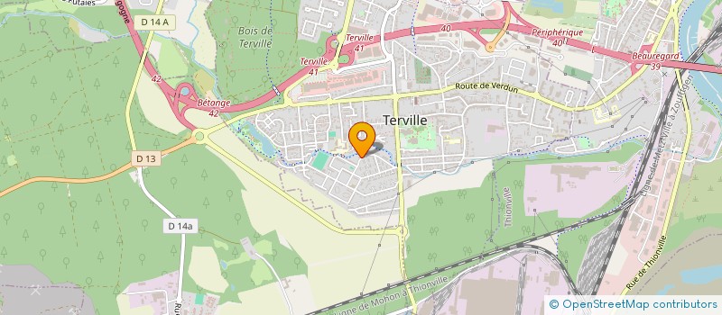 localisation de l'entreprise MADAME ZOUBIDA ZAZOUA à TERVILLE