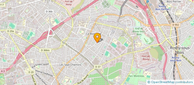 localisation de l'entreprise MADAME ZOUBIDA ZERARI à MONTREUIL