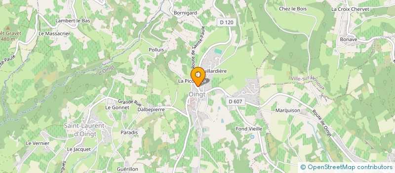 localisation de l'entreprise MADAME ZOUHOUR BOUTOUIL  TARARE