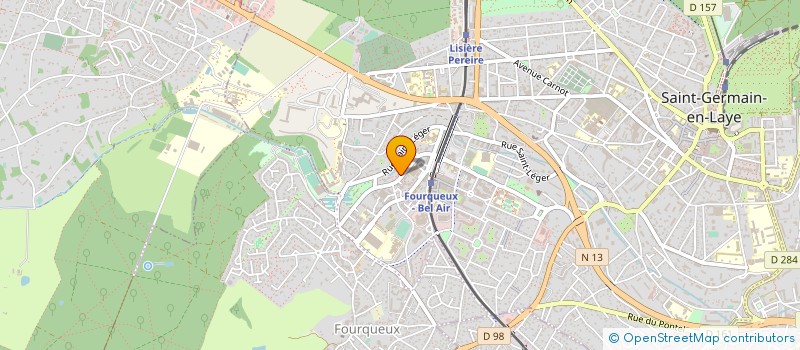 localisation de l'entreprise MADAME ZOUHOUR MANSOURATI  SAINT-GERMAIN-EN-LAYE