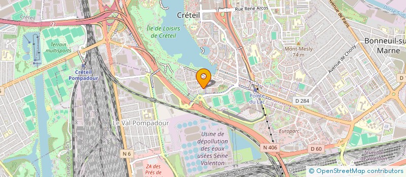 localisation de l'entreprise MADAME ZOUHOUR ZEKRI  CRETEIL