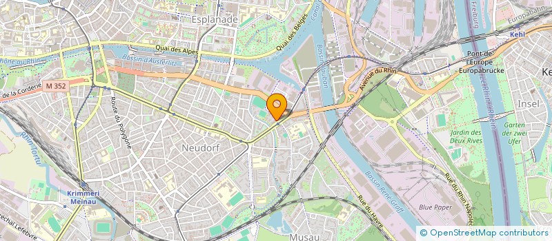 localisation de l'entreprise MADAME ZOUINA BOUCHAMA à STRASBOURG