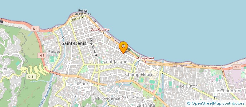 localisation de l'entreprise MADAME ZOULEKAN KAN RASSOULKAN à SAINT-DENIS
