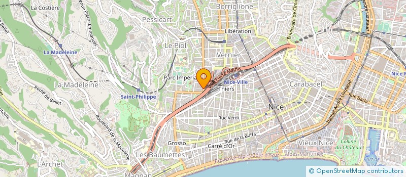 localisation de l'entreprise MADAME ZOULFIA AVTIEVA à NICE