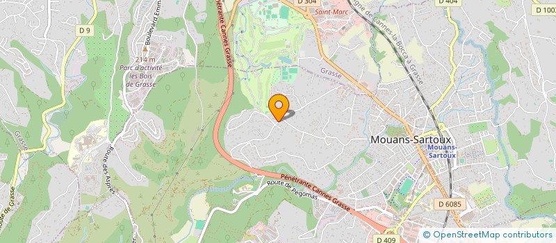 localisation de l'entreprise MADAME ZOULIKHA ADA HANIFI à MOUANS-SARTOUX