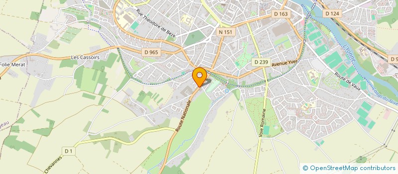 localisation de l'entreprise MADAME ZOULIKHA BOUBEGRATE à AUXERRE