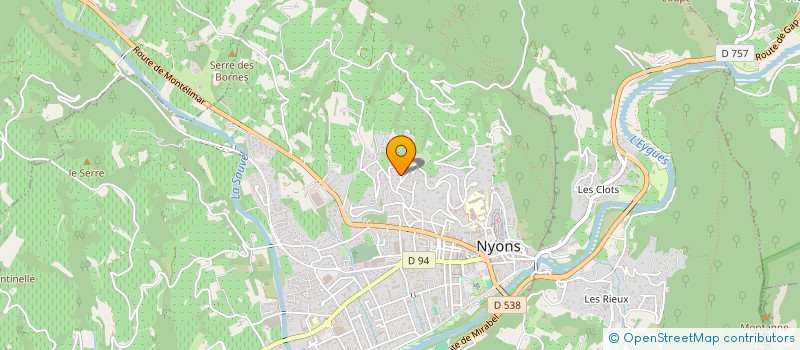 localisation de l'entreprise MADAME ZOULIKHA BOUMAHDAF  NYONS