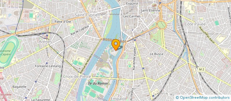 localisation de l'entreprise MADAME ZOULIKHA LEFDJA  TOULOUSE